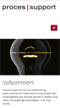 Mobile Screenshot of processupport.dk